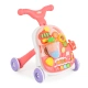 Бебешка играчка за прохождане 2в1 Basket pink  - 1