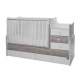 Бебешко дървено легло Maxi Plus Nw 70/160 БЯЛО/АРТ-3BOX  - 7