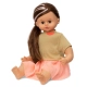Детска играчка Говореща кукла с тъмна коса 45 см.  - 1