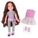 Комплект кукла Дарси 46 см. с много дълга коса за прически  - 1