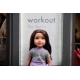 Комплект кукла Дарси 46 см. с много дълга коса за прически  - 2