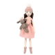 Детска играчка Парцалена кукла Pompon с кученце 