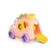 Бебешка образивателна играчка Розов музикален сортер HE0548  - 5