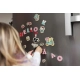 Комплект детски дървени магнитни букви и фигурки Hello Kitty  - 2