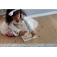Детски дървен пъзел с дръжки Hello Kitty 5 части  - 2