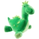 Детска мека играчка Зелен Динозавър 25 см. 