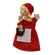 Детска кукла за театър Червената шапчица 30 см.  - 1