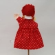 Детска кукла за театър Червената шапчица 30 см.  - 3