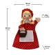 Детска кукла за театър Червената шапчица 30 см.  - 4