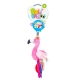 Бебешка играчка Висулка Фламинго  - 5