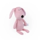 Бебешка мека играчка за гушкане Dog 28cm розов  - 2