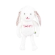 Бебешка мека играчка за гушкане Bunny бял  - 1