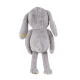 Бебешка мека играчка за гушкане Bunny сив  - 3