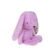 Бебешка мека играчка за гушкане Rabbit розов  - 1