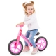 Детско розово колело за баланс Дино  - 5
