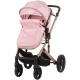 Бебешка количка с трансформиращ се кош Аморе Фламинго  - 3