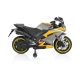 Детски акумулаторен мотор Motocross сив металик  - 4