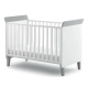 Бебешка кошара Основен цвят бял + допълнителен цвят Grey  - 1