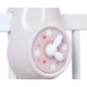 Бебешка розова музикална въртележка с проектор  - 3