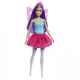 Детска кукла Barbie Dreamtopia Фея Балерина Лилава коса  - 2