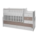 Бебешко легло Maxi Plus New 70/160  Бяло/Кехлибар-3Box  - 4