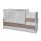 Бебешко легло Maxi Plus New 70/160  Бяло/Кехлибар-3Box  - 6