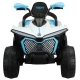 Детско синьо акумулаторно ATV 12V Fast Super Sport  - 4