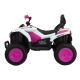 Детско розово акумулаторно ATV 12V Fast Super Sport  - 4