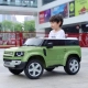 Детски зелен акумулаторен джип 12V Land Rover Defender  - 4
