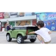 Детски зелен акумулаторен джип 12V Land Rover Defender  - 10