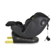 Детски черен стол за кола Castor с опция сън 40-150см  - 6