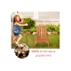 Детски дървен стол шезлонг Adirondack  - 5
