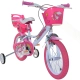 Детско розово колело с помощни колела Unicorn 16“  - 3