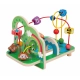 Бебешка образователна играчка Дървен лабиринт горски животни  - 2
