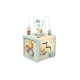 Бебешка образователна играчка Дървен куб Play  - 2