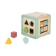 Бебешка образователна играчка Дървен куб Play  - 8