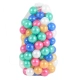 Комплект 100 бр. детски топки за игра 7 см Glitter   - 2