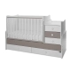 Бебешко легло Maxi Plus New 70/160 Бяло + String 3 Box  - 3