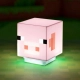 Детска лампа Minecraft Pig със звук  - 2