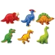 Детски комплект Фигури гипс Светещи динозаври  - 2