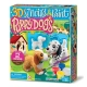 Детски комплект Отлей и оцвети 3D фигурки Кученца  - 1