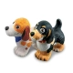 Детски комплект Отлей и оцвети 3D фигурки Кученца  - 3