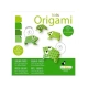 Детски творчески комплект Оригами Жаба 20 листа 4 мотива 