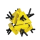 Детски 3D пъзел Bamboo Puzzle Пръчици в триъгълници 