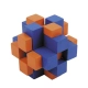 Детски 3D пъзел Bamboo Puzzle Кръстосан куб 
