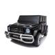 Детски черен акумулаторен джип за две деца Mercedes  - 3