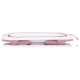 Бебешка розова сгъваема вана с термометър Корал 87 cm  - 3