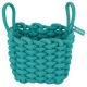 Зелена кошница за детска тротинетка  - 1