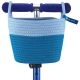Синя кошница за детска тротинетка  - 4