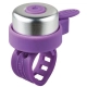 Лилав звънец за детска тротинетка Purple  - 3